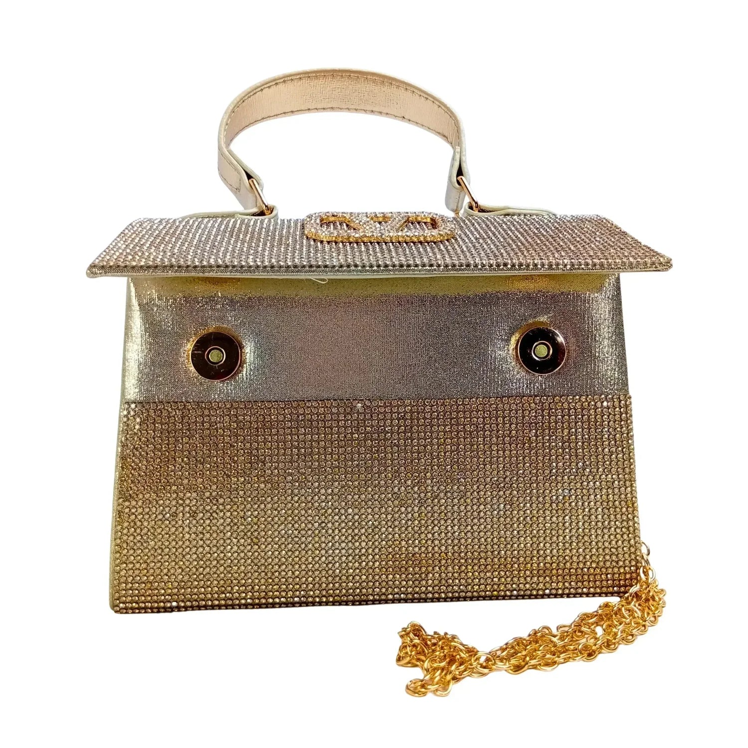 Valentini Rhinestone Clutch Bag MS-9049 - Stile Donna Bags